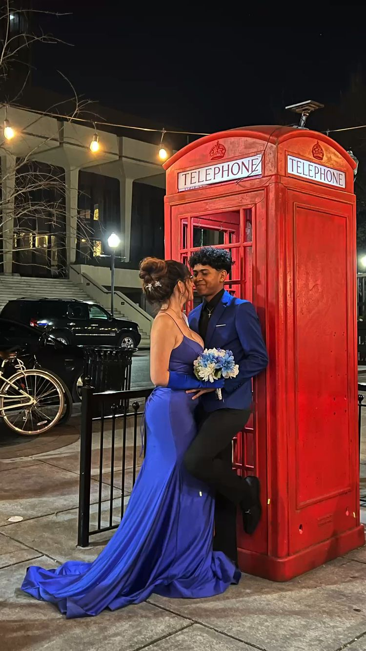 Classic Royal Blue Mermaid Evening Dress with Train Y4229