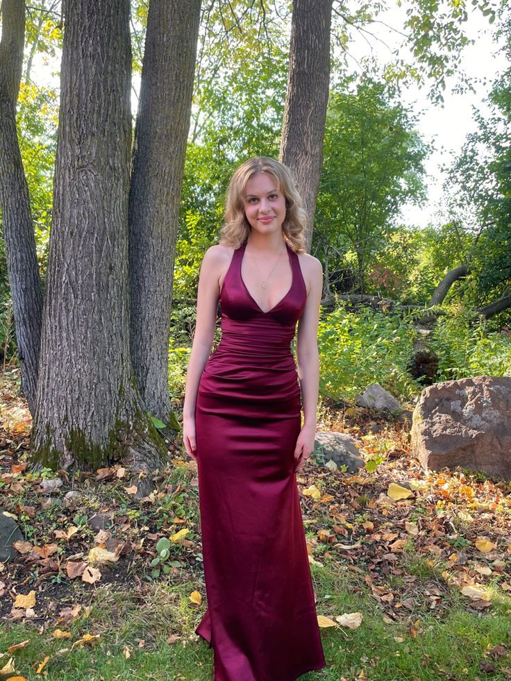 Sexy Deep V Neck Sheath Evening Dress Y5762