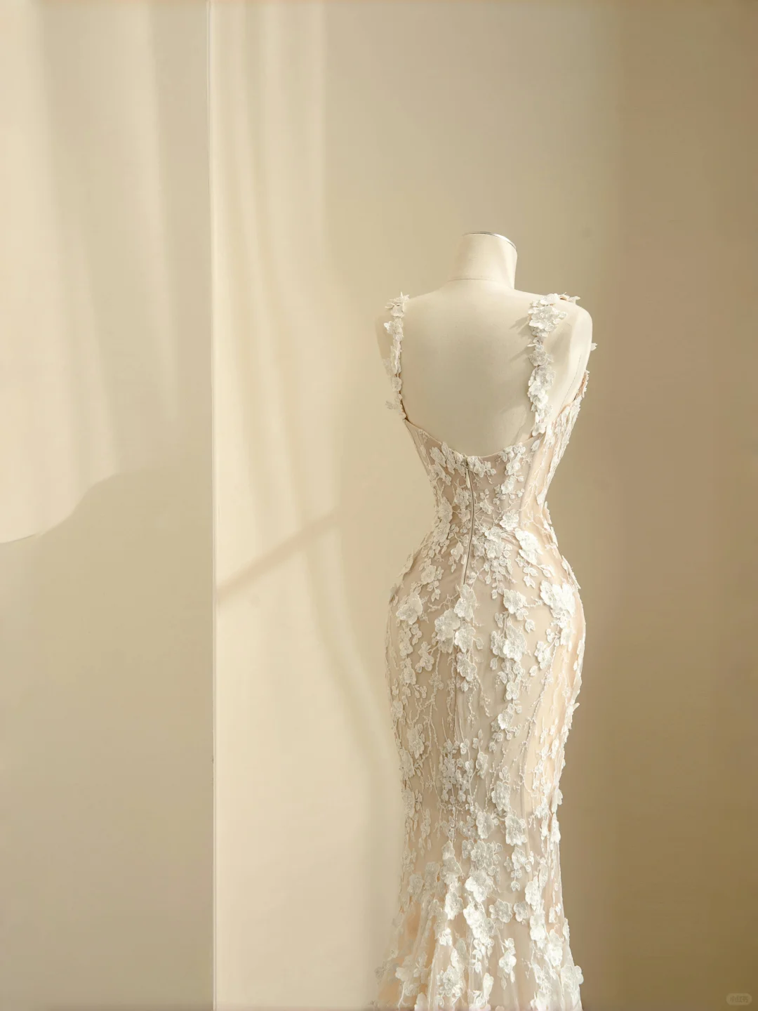 Classy Tulle Lace Appliques Mermaid Prom Evening Dress,Long Wedding Dress Y8681