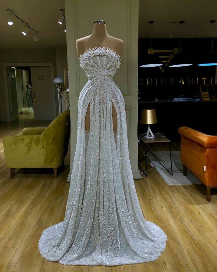 Mermaid Evening Dress Long Prom Gown Y7683