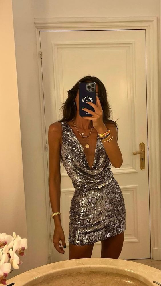 Sexy Sequins Homecoming Dress,Party Dress,Cocktail Dress Y2044