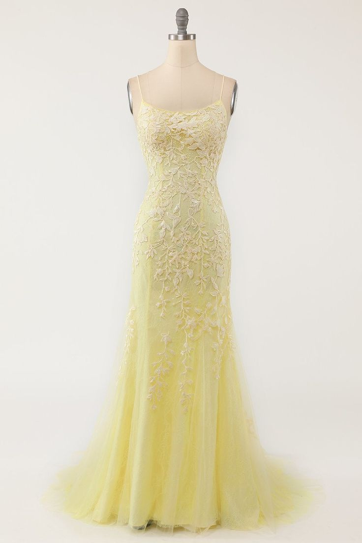 Pink Mermaid Long Prom Dress with Appliques Y7435