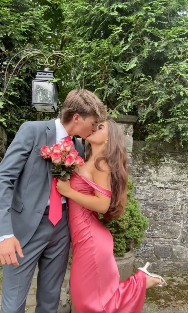 Pink Off The Shoulder Sheath Long Evening Dress Satin Prom Dress Y7908