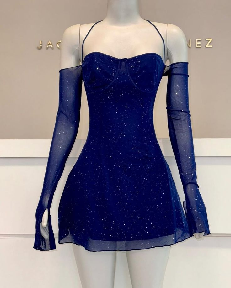 Sparkly Royal Blue Halter Chiffon Sequin Short Graduation Homeocming Dress Cocktail Dress SP02