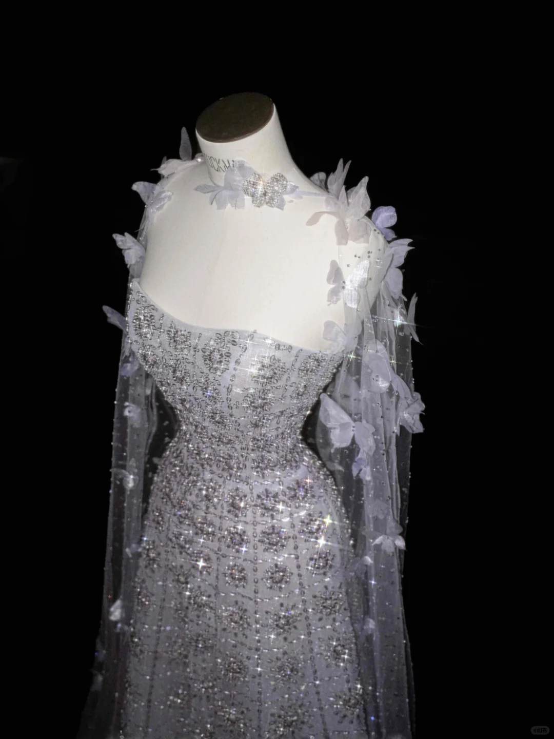 Pretty Lilac Tulle Beaded Appliques A Line Prom Evening Dress,Formal Evening Dress Y8657