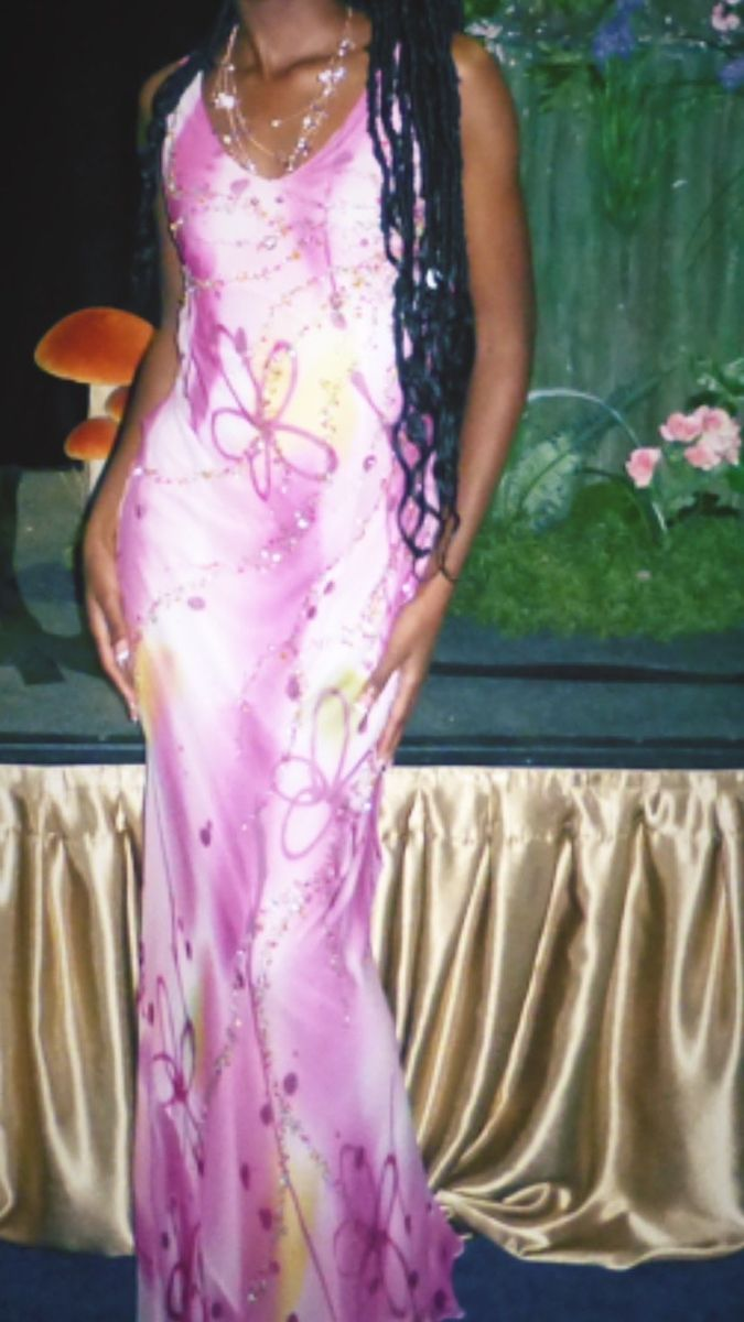 Charming Spaghetti Straps Chiffon Beaded Mermaid Party Dress Long Birthday Prom Gown SP870