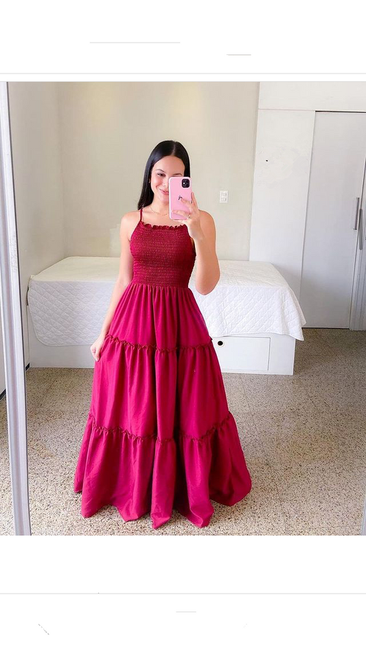 Elegant A-line Long Prom Dress Formal Dress Y2763