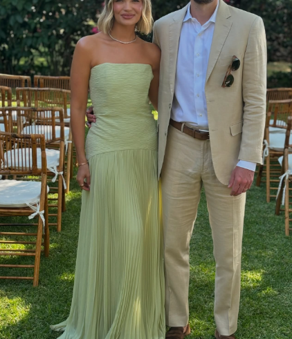 Green Sheath Prom Dress,Green Bridesmaid Dress Y5087