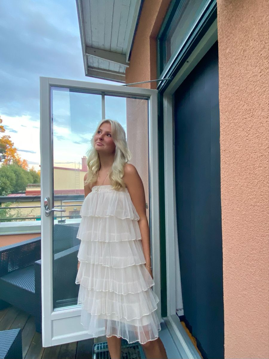 New Arrival Tulle Tiered Homecoming Dress,Summer Outfit Dress Y2300