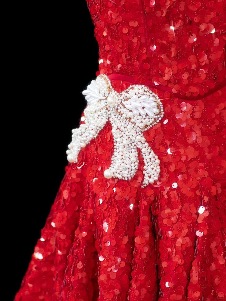 Sparkly Red Sequin A Line Short Homecoming Dress Birthday Dress Y9659