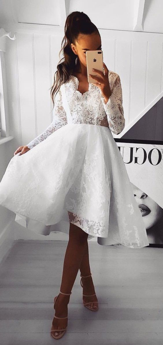 Charming V-Neck A-Line Dresses,Short Prom Dresses,Cheap Homecoming Dresses, Graduation Dress, Formal Women Dress Y989