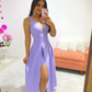 A-Line V-Neck Long Prom Dress Formal Evening Gowns Y7112