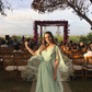 Charming A-line V Neck Prom Dress,Bridesmaid Dress Y6154