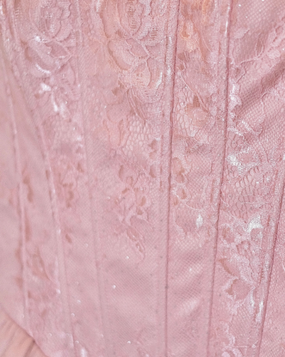 Elegant Spaghetti Straps Tulle Lace A Line Short Birthday Dress,Pink Short Graduation Homecoming Dress SP3211