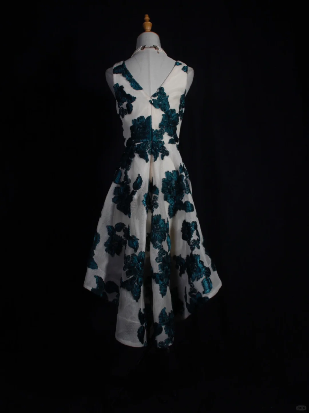 Chic V Neck Sleeveless Tulle Floral Short Homecoming Dress Birthday Dress SP2829