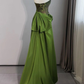 Vintage Sweetheart Green Sheath Mermaid Prom Dress Long Evening Dress Y7624