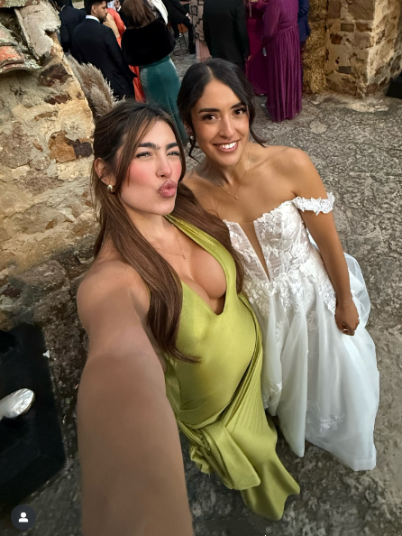 Classy Green Halter V Neck Backless Mermaid Long Wedding Guest Dress Evening Dress SP733