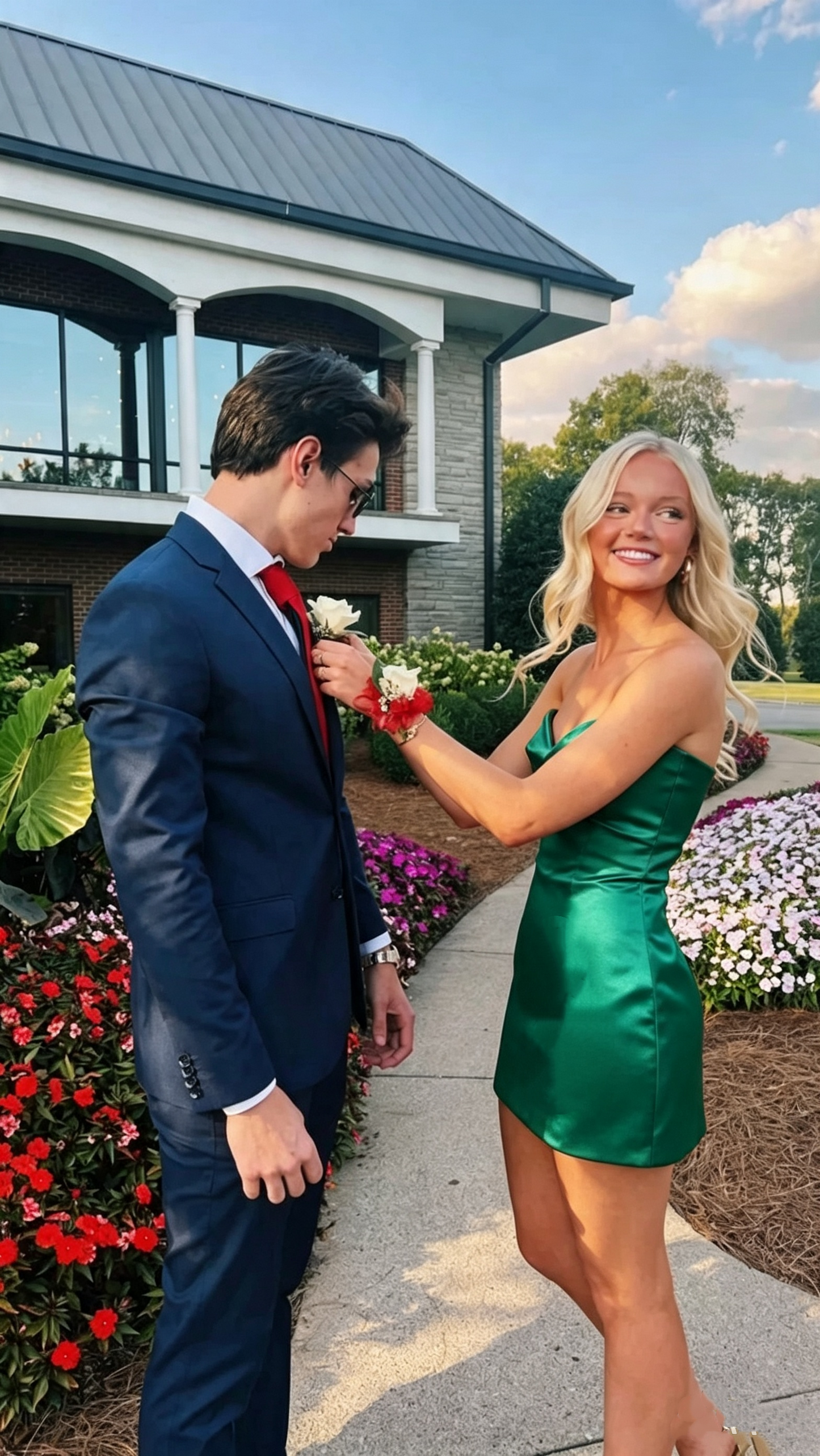 Red Strapless Tight Homecoming Dress,22th Birthday Party Dress Y2976