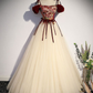 Vintage Tulle A Line Long Prom Dress Spaghetti Straps Evening Dress Ball Gown  Y7662