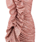 Women Sexy Bodycon Strapless Mini Ruffle Party Dresses,Shiny Homecoming Dress Y4036