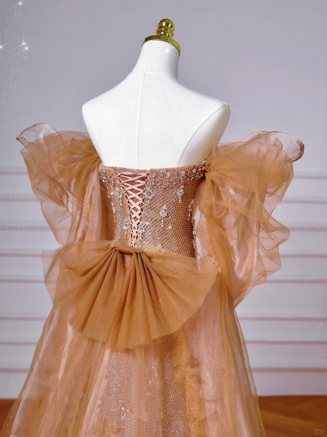 Luxury Off The Shoulder Tulle Beaded Prom Dress,Long Mermaid Evening Dress Y8610