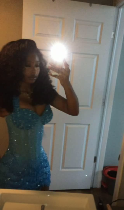 Sparkly Blue Sequin Sheath Short Homecoming Dress Cocktail Dress SP3903