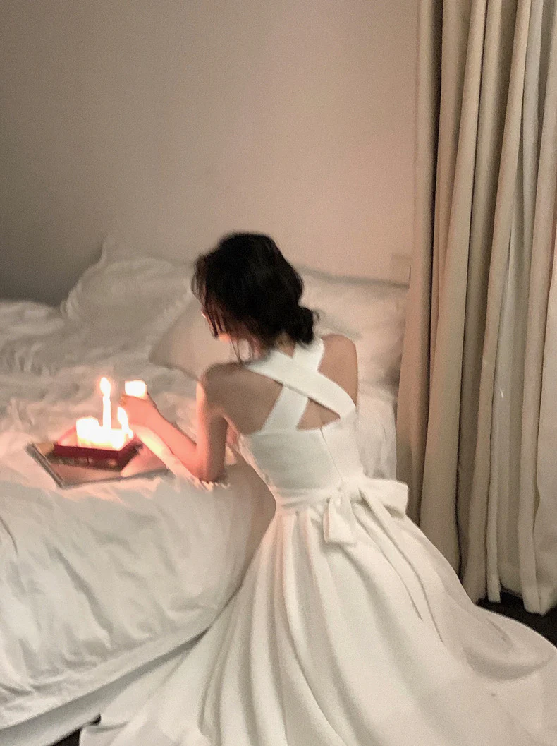 Midi Prom Dress Women Elegant Summer New Fashion Evening Party Ladies Slim Vestidos Vintage Y4718