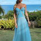 Sexy A-line Tulle Prom Dress,Summer Beach Dress Y5358