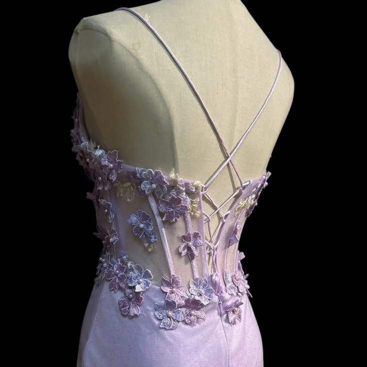Classy Spaghetti Straps Purple Satin Appliques Sheath Short Homecoming Dress Birthday Outfits SP3633