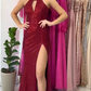 Charming Sheath/Column Prom Dress With Split  Y7052