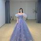 Chic Off The Shoulder Princess Dress,A-line Fairy Dress,Prom Dress Y5969
