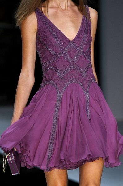 Vintage Purple V Neck Chiffon A Line Short Cocktail Dress,Formal Graduation Homecoming Dress SP3422