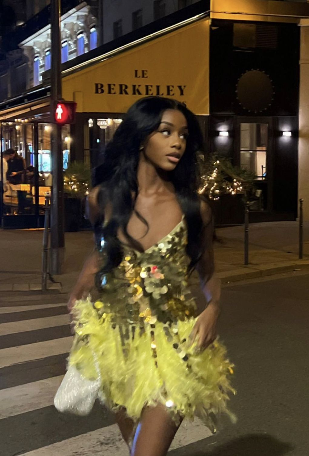 Gorgeous Yellow V Neck Sequin Short Homecoming Dress Sexy Cocktail Dress Y9984