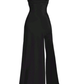 Simple Pink Spaghetti Straps Long Prom Dress with Split Y1962