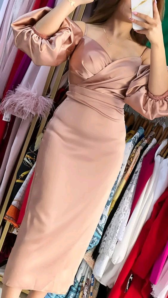 Evening Dress Spaghetti Straps Prom Dress Party Dress Y5578
