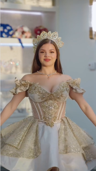 Gorgeous Champagne Gold Satin Tulle Sequin Beaded A Line Short Homecoming Dress,Off The Shoulder Short Prom Dress SP2846