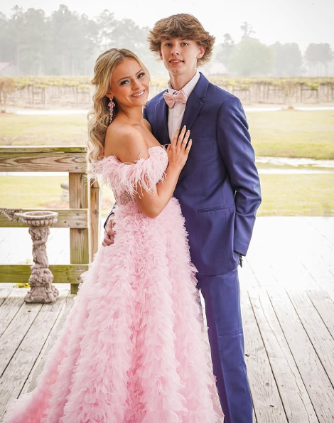 Pink Tulle Ruffled Gown,Tulle Prom Dress,Corset Tulle Evening Dress Y6093