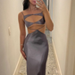 Sexy Mermaid Long Prom Dress,Chic Evening Dress Y1960