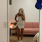 White Short Homecoming Dress,White Party Dress  Y1992
