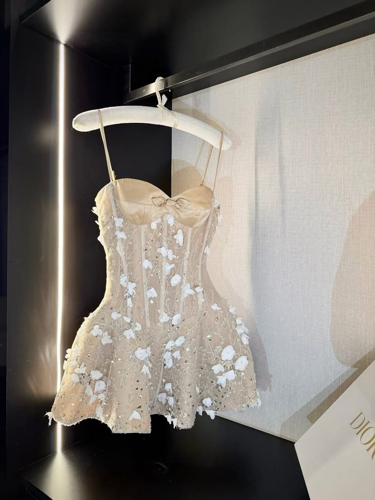 Elegant Spaghetti Straps Champagne Satin Short Graduation Homecoming Dress Cocktail Dress SP3619