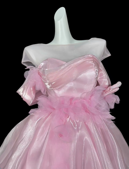 Gorgeous Red Tulle Appliques Short Homecoming Dress Cocktail Dress SP3549