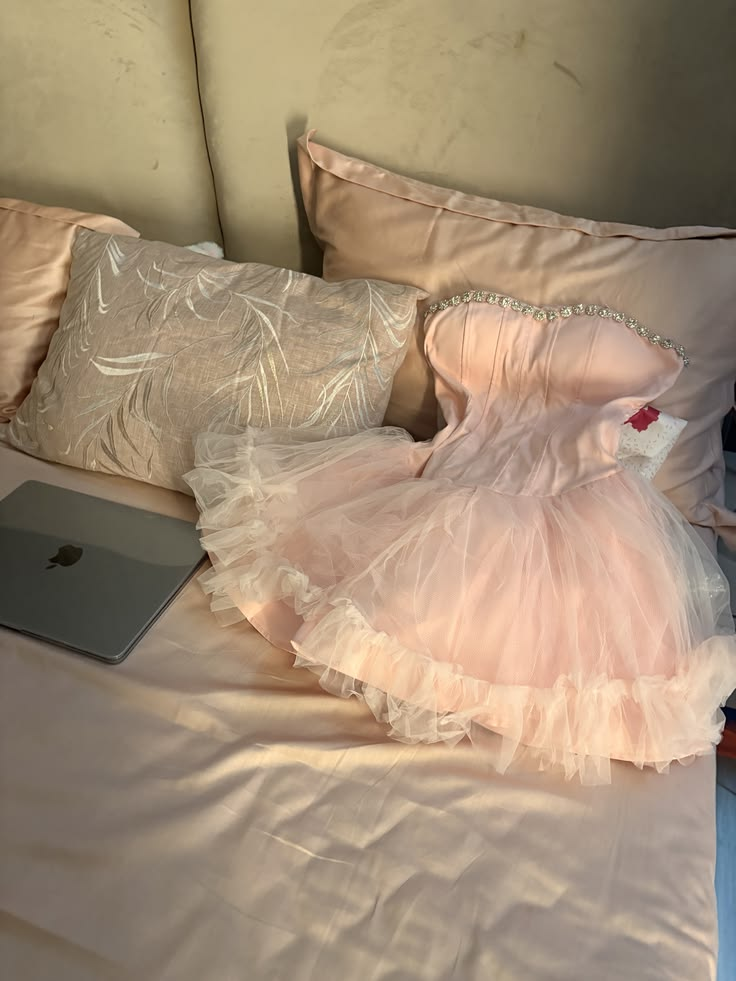 Cute Strapless Satin Tulle Short 15th Birthday Outfits,Pink Short Homecoming Dress SP3642