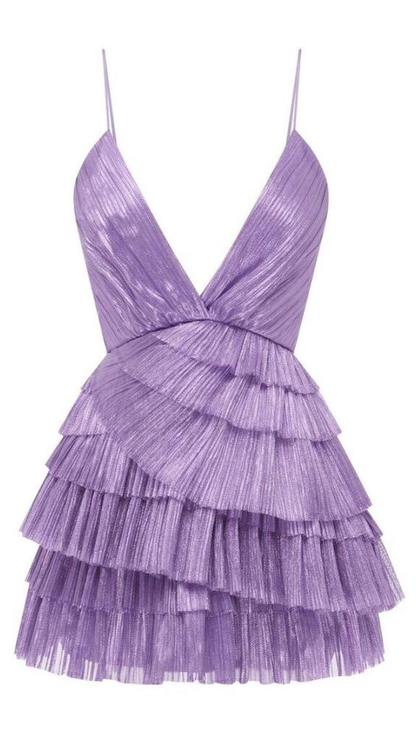 Short Homecoming Dress Ruffle Spaghetti-Neck Party Sexy Mini Dress Y2199
