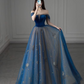 Off The Shoulder A-line Tulle Prom Dress,Princess Dress,Fairy Dress Y6012
