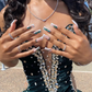Velvet Prom Dress with High Slit, Wedding Reception Dress,Wedding Guest Dress  Y4192