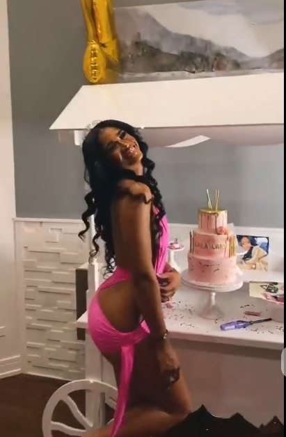 21st Birthday Outfits Black Girl Sexy Hot Pink Homecoming Dress Y685