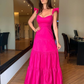 Hot Pink Fashion new prom dress party dress evening dress Y5089