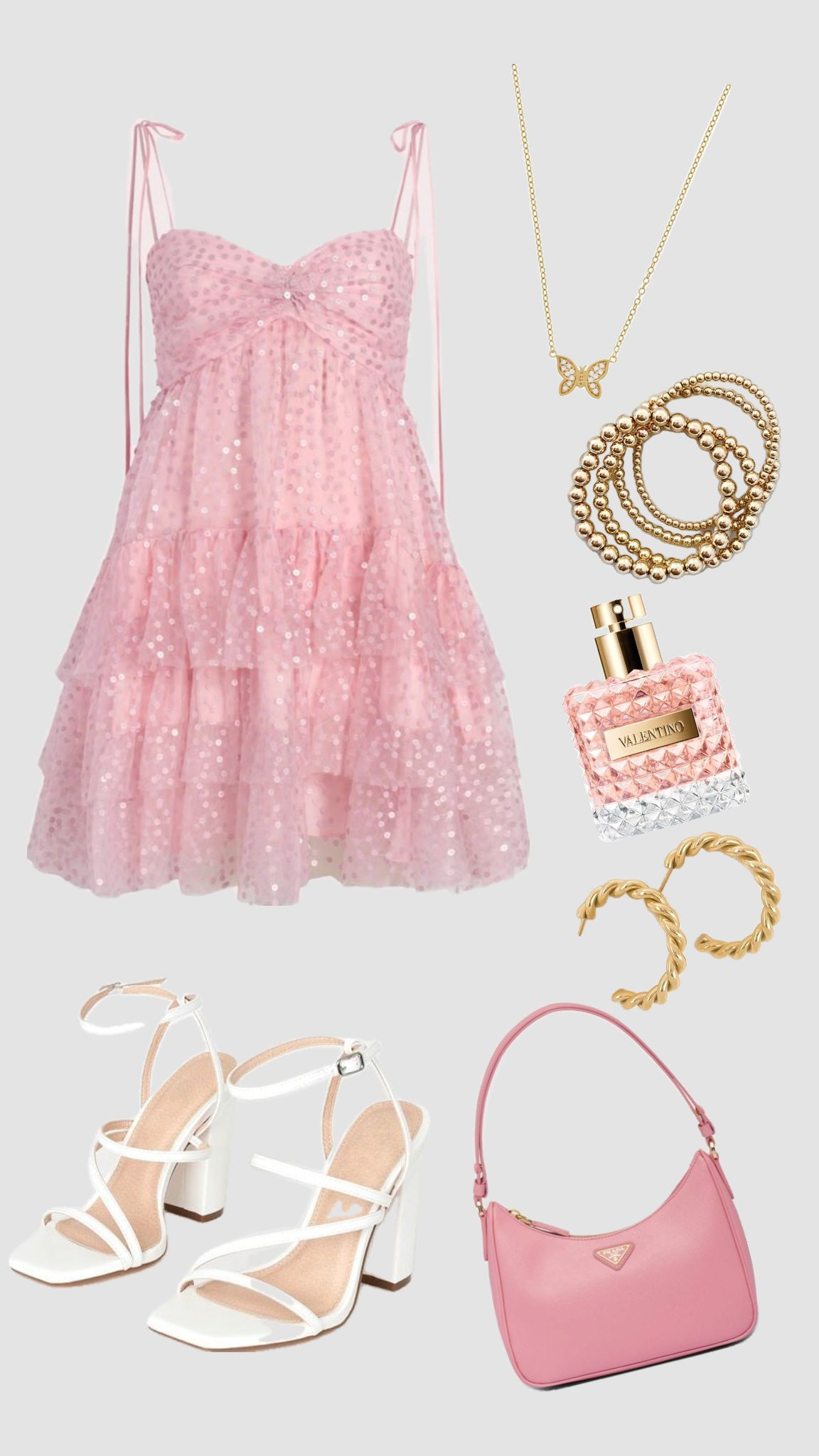 Cute Spaghetti Straps Pink Tulle Sequin Homecoming Dress 18th Birthday Outfit Cocktail Dress Y9141