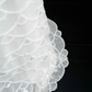 Classy White  Sequins Pearls Chain Sheath Long Prom Dress Evening Dress Y8670