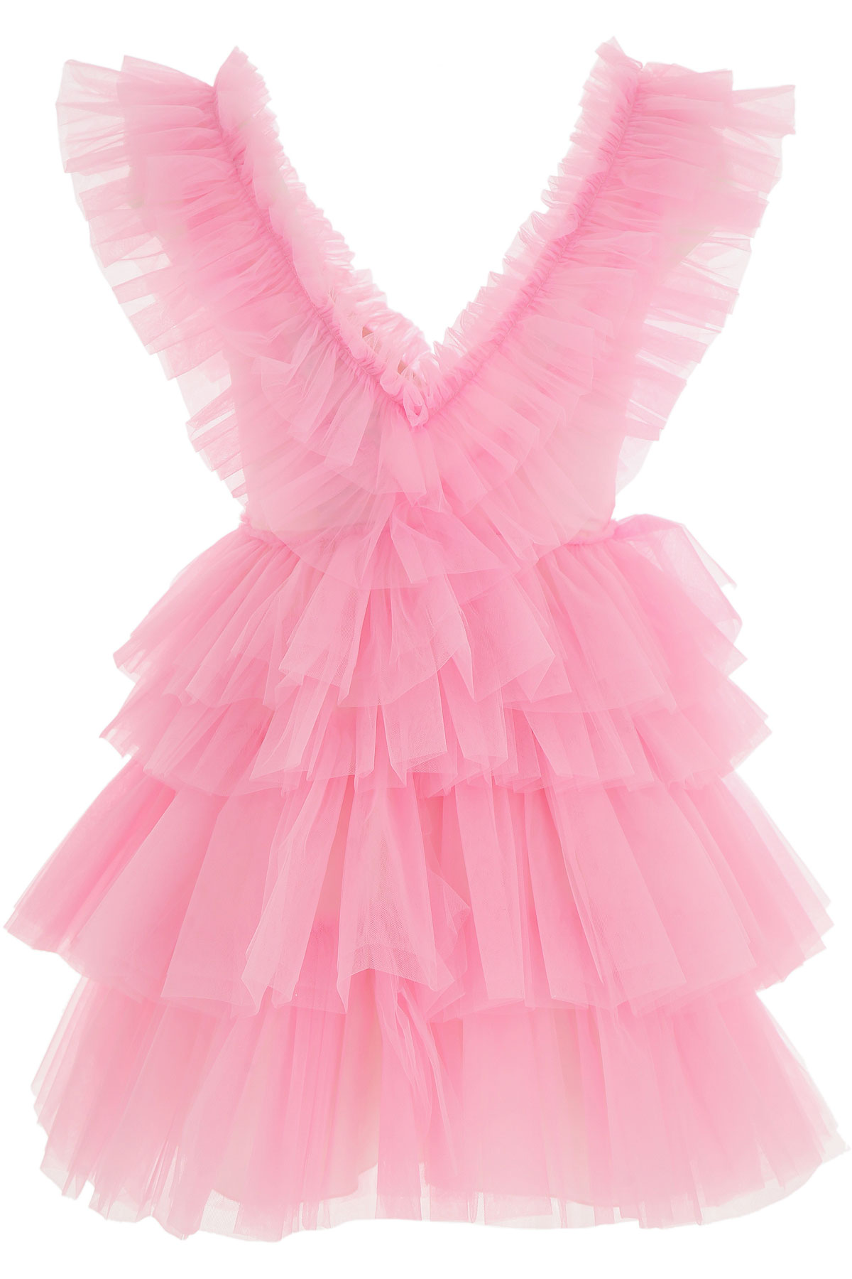 Lovely Pink A-line Tulle Homecoming Dress,Pink Graduation Dress ,Y2451